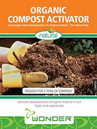 Compost Activator speeds up the process