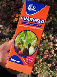 Liquid organic fertiliser GuanoFlo
