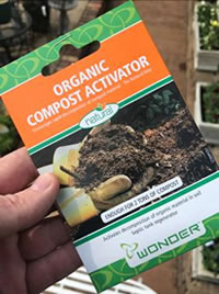 Compost Activator speeds up the process