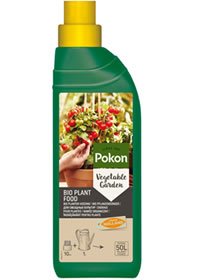 Organic lawn fertiliser uses less water