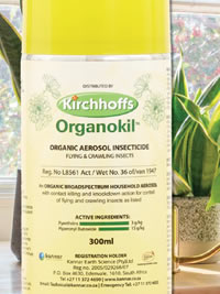 Keep indoor pants bug free with Organokil